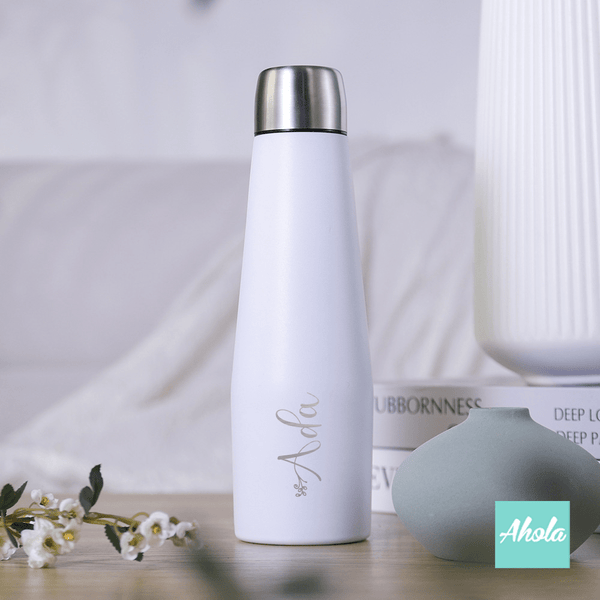 【Lux】 Engraved Stainless Steel Hot or Cold Bottle 刻名不鏽鋼保冷/保温樽