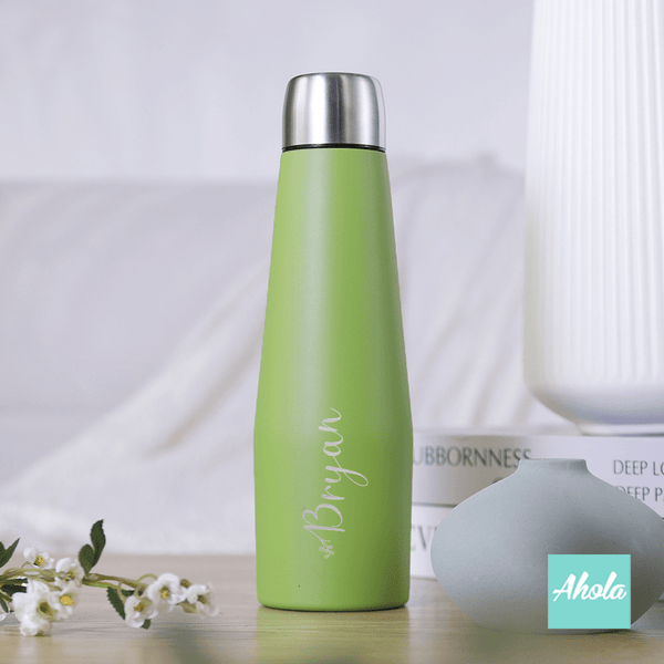 【Lux】 Engraved Stainless Steel Hot or Cold Bottle 刻名不鏽鋼保冷/保温樽