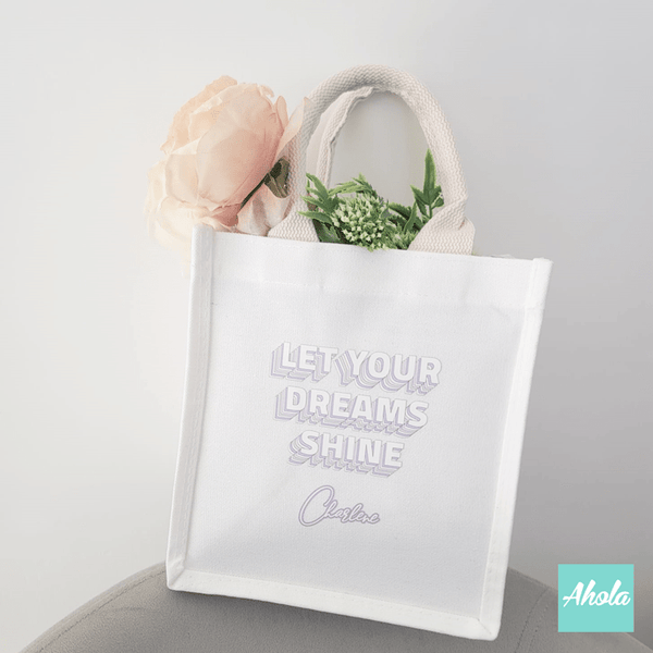 【Let Your Dreams Shine】Canvas tote bag 帆布手提袋