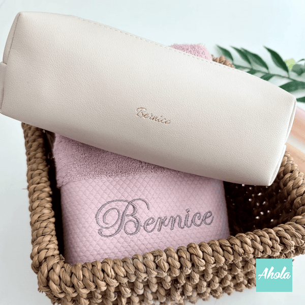 【Jouy】Makeup Bag + Towel Gift Set 化妝包+毛巾禮盒套裝