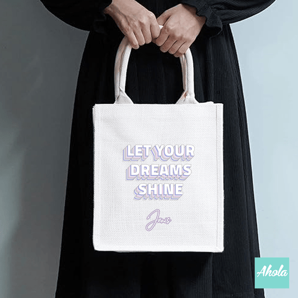 【Let Your Dreams Shine】Canvas tote bag 帆布手提袋