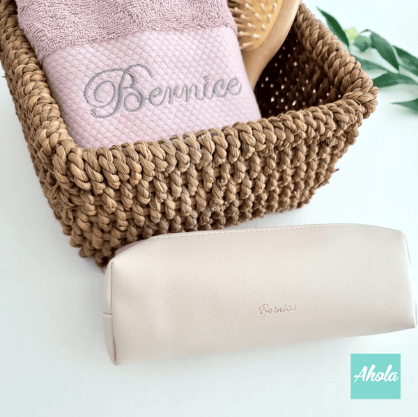 【Jouy】Makeup Bag + Towel Gift Set 化妝包+毛巾禮盒套裝