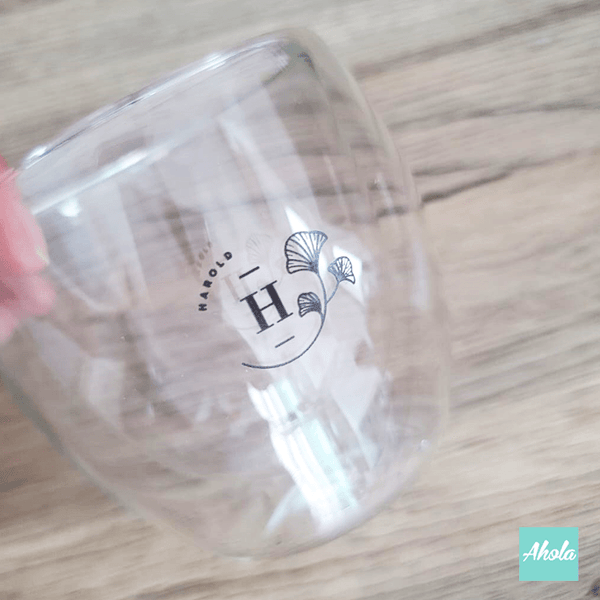 【Lify】Personalizable Double Wall Clear Glass Mug 雙層透明玻璃杯