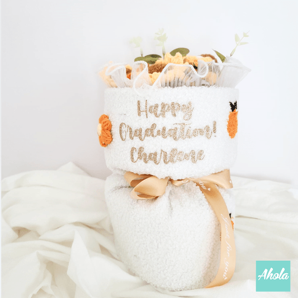 【Sunflowers】Crochet Flower Bouquet 向日葵針織花束