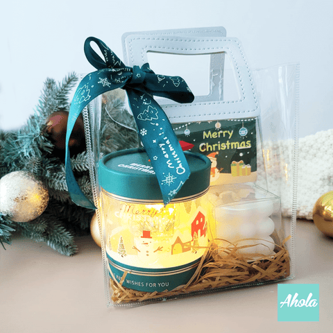 【Rituals】Christmas Built-in Lighting Baubles and Scented candle gift set 星形名字可發光裝飾球+香氛蠟燭禮品套裝