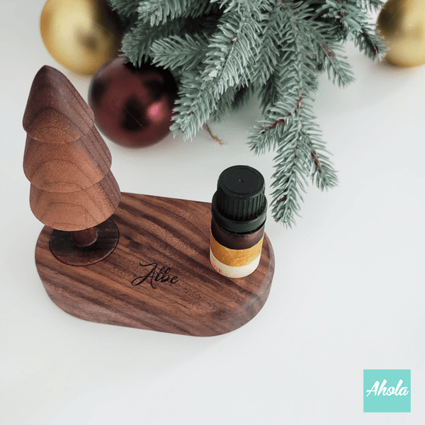 【Jubiltree】Pine Tree Wood Oil Diffuser 松樹木油擴香座