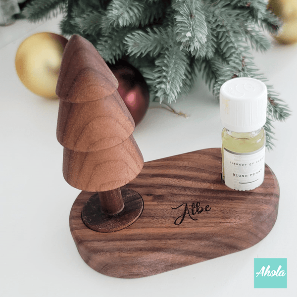 【Jubiltree】Pine Tree Wood Oil Diffuser 松樹木油擴香座