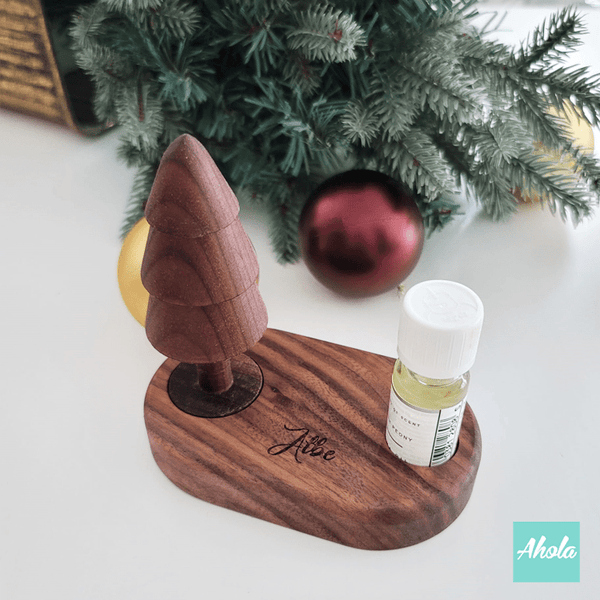 【Jubiltree】Pine Tree Wood Oil Diffuser 松樹木油擴香座