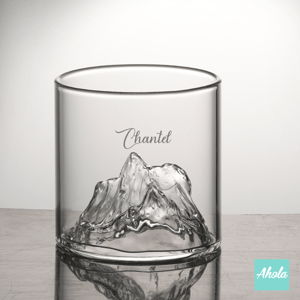 🔥限時優惠 : 購買本店任何兩件產品八折 三件七折✨【Grand】Personalizable Glass 冰山玻璃杯