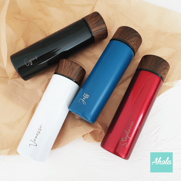 【Oma】Engraved Name Stainless Steel Hot or Cold Mini Bottle 迷你刻名不鏽鋼保冷/保温樽