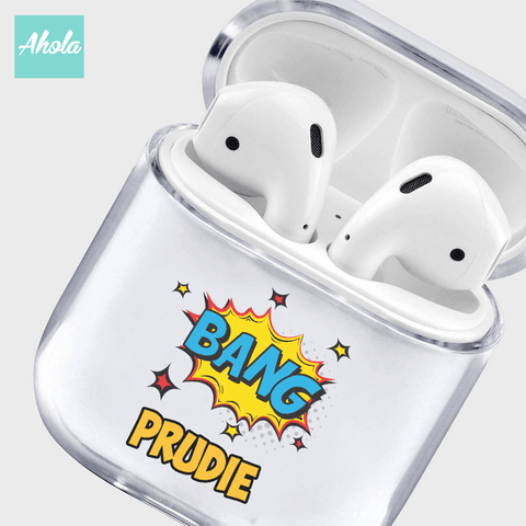 【Comic】Apple Airpods Transparent Case 透明保護硬殼 - Ahola