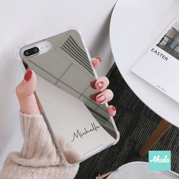 【Reflection】Protective Mirror Phone Case 全包邊鏡面名字電話殼