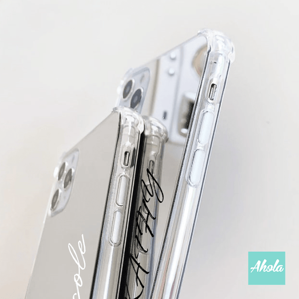 【Frex】Protective Mirror Phone Case 全包邊鏡面名字電話殼