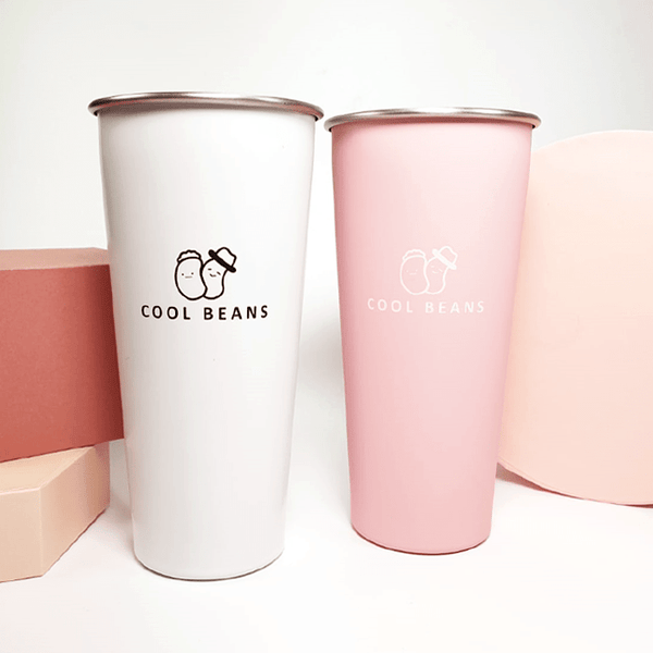COOL BEANS 16oz Stainless Steel Tumbler 保溫咖啡杯 - Ahola