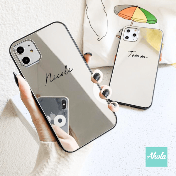 【Vevet】Protective Mirror Phone Case 全包邊鏡面名字電話殼