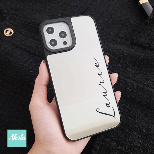 【Milly】Protective Mirror Phone Case 全包邊鏡面名字電話殼