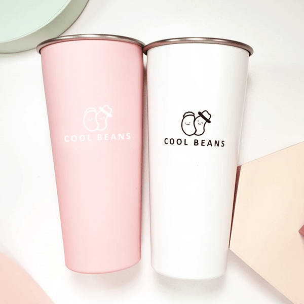 COOL BEANS 16oz Stainless Steel Tumbler 保溫咖啡杯 - Ahola