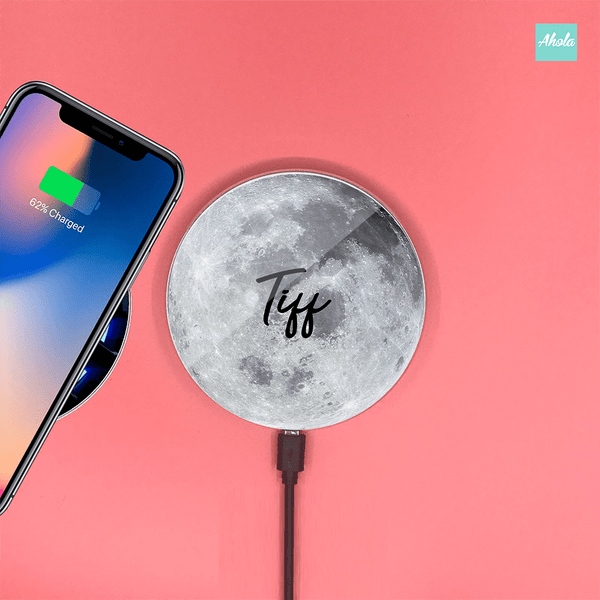 【Planets】10W Ultra thin FastWireless Charger Pad 星球名字無線差電板 - Ahola