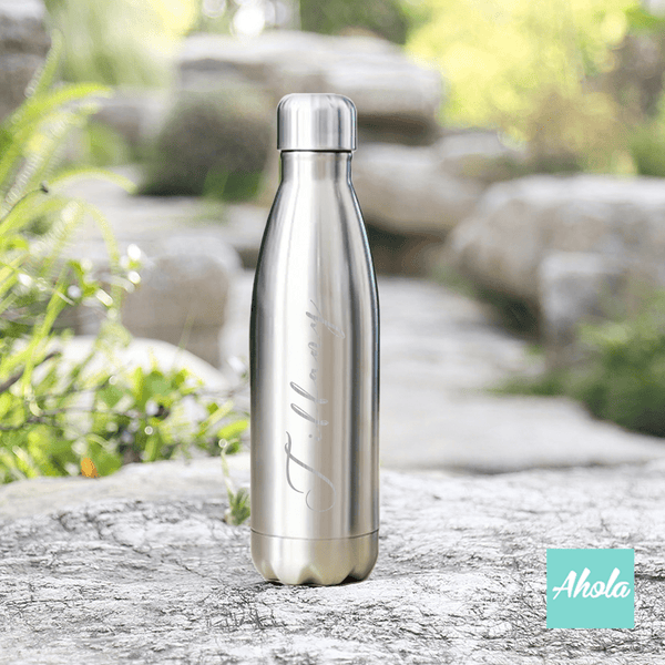 【Kachine】Engraved Stainless Steel Hot or Cold Bottle 刻名不鏽鋼保冷/保温樽