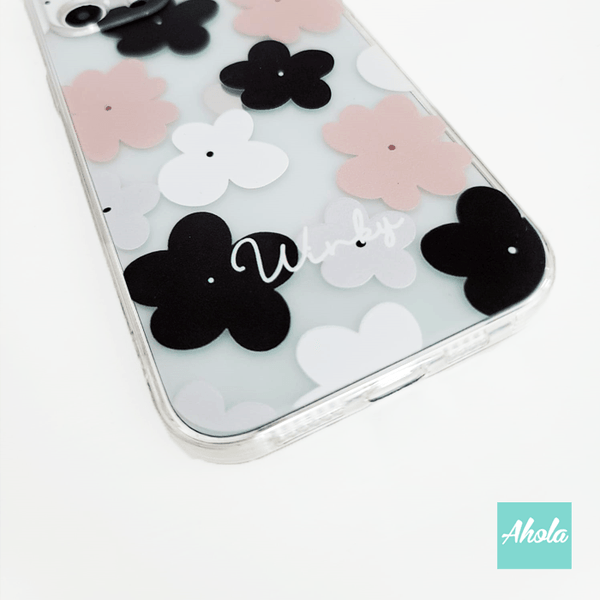 【Marguerite】Soft TPU transparent phone case 名字透明電話軟殼