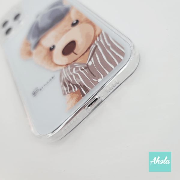 【Bears】Soft TPU transparent phone case 小熊高保護透明電話軟殼
