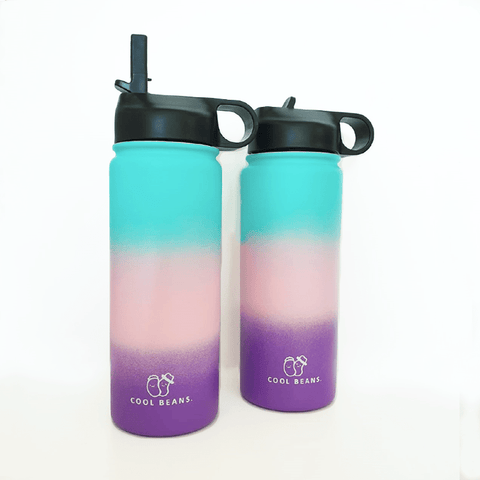 COOL BEANS 18oz Stainless Steel Water Bottles 不鏽鋼真空保溫瓶 - Ahola