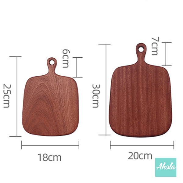 【Sage】Sandalwood Cutting Board With Handle 檀木刻字多用途砧板(3-5個工作天完成)