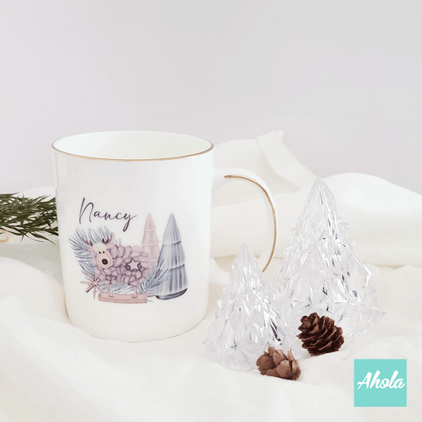 【Woolly】Iceberg Night Lights with Cup Gift Set 冰山小夜燈兩個配骨瓷杯禮品套裝
