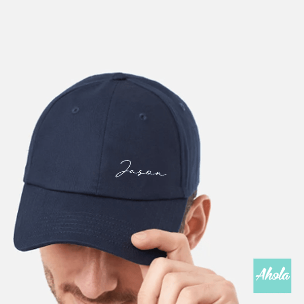 【Zap】Name Embroidery Baseball cap 繡名成人捧球帽
