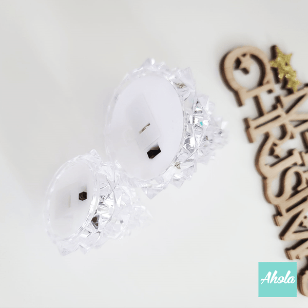 【Woolly】Iceberg Night Lights with Cup Gift Set 冰山小夜燈兩個配骨瓷杯禮品套裝