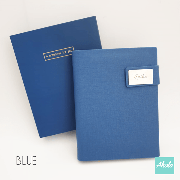 【Signature】Loose leaf Notebook 自訂名字活頁筆記簿 - Ahola