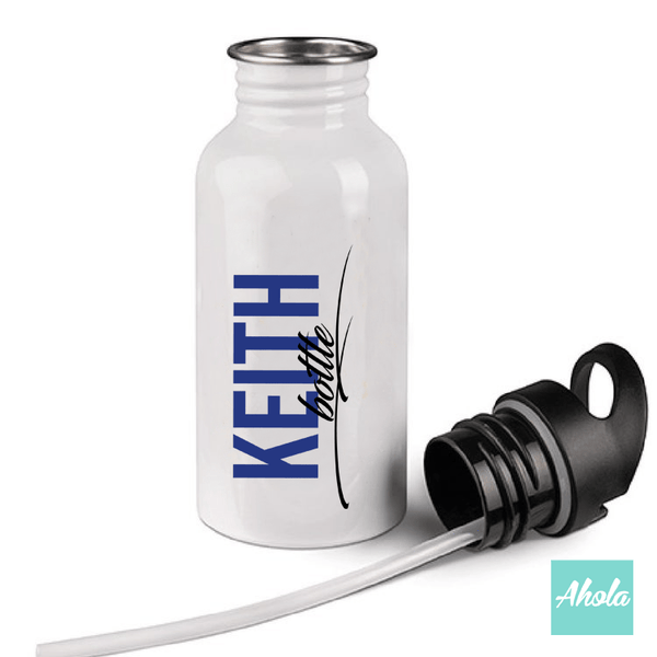 【My Bottle】Stainless Steel Bottle With Flip Straw 不鏽鋼保冷/保温飲管杯 - Ahola