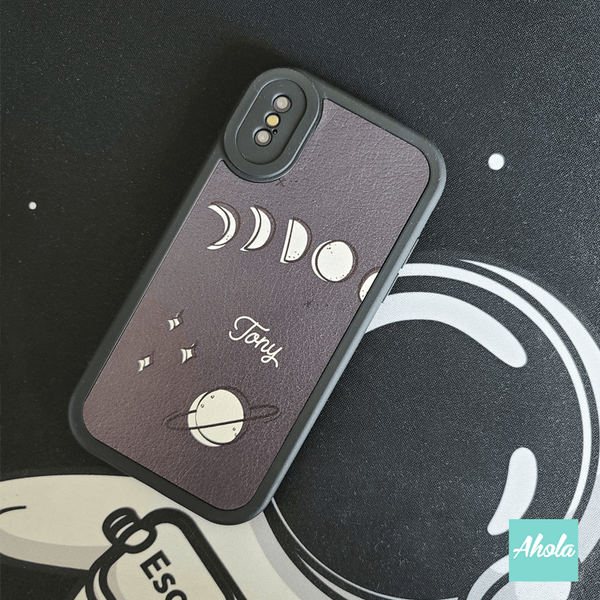 【Eclipse】 Soft PU phone case 自定名字電話軟殼