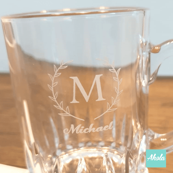 【Geilo】Personalizable Beer Mug 玻璃啤酒杯