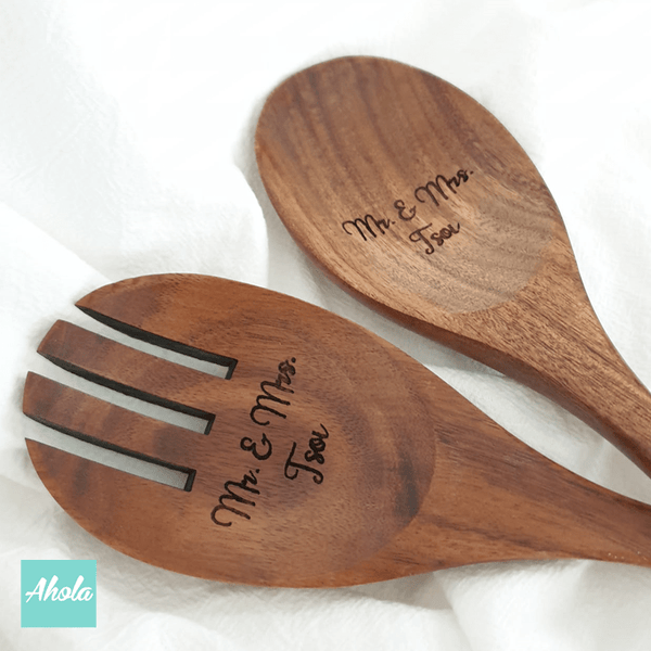 【Brich】Wooden Ladle Tableware Set of 2 木製餐具2件套裝