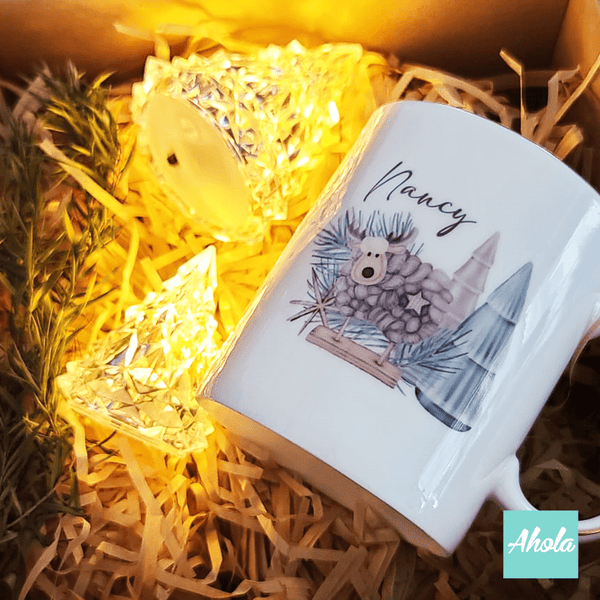 【Woolly】Iceberg Night Lights with Cup Gift Set 冰山小夜燈兩個配骨瓷杯禮品套裝