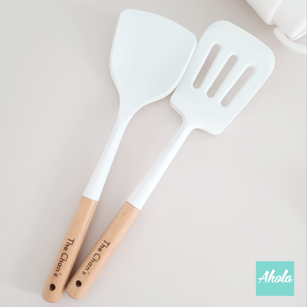 【Family name】Non-Stick Utensils Cooking Set of 4 Pcs 廚房用具4件套裝