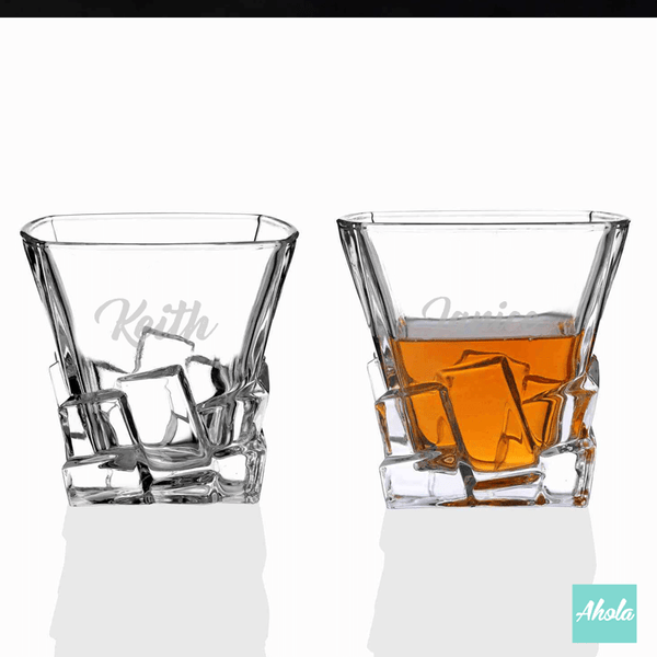 【Chill】Personalizable Coaster Chill Stones glass 玻璃酒杯