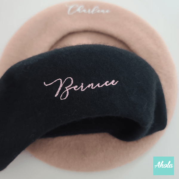 【French】Wool Beret Hat 畫家帽 (3-5個工作天完成)