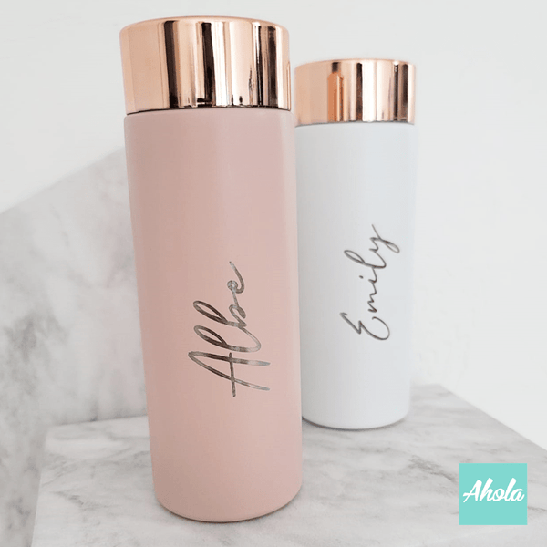 【Rosie】Engraved Stainless Steel Hot or Cold Bottle 刻名不鏽鋼保冷/保温樽