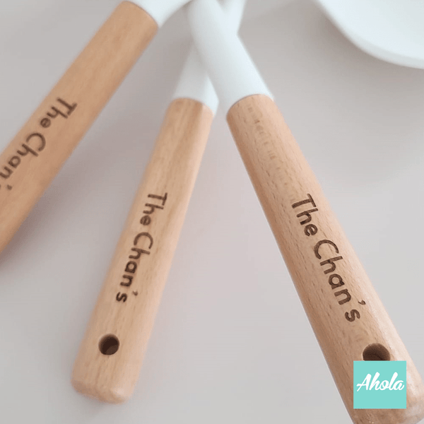 【Family name】Non-Stick Utensils Cooking Set of 4 Pcs 廚房用具4件套裝