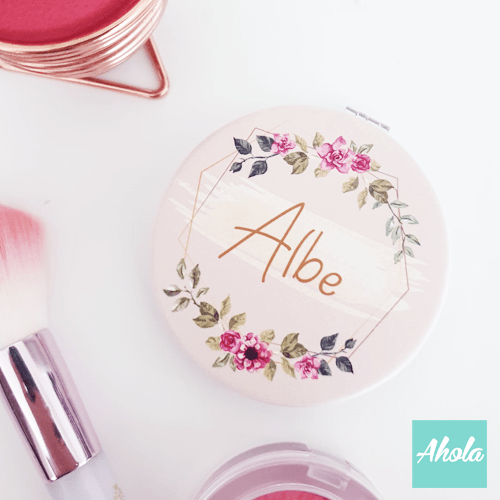 【Blossomy】Double Sided Compact Mirror 隨身鏡盒 - Ahola