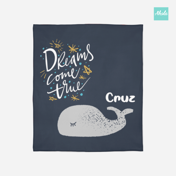 【Dreams come true】Ultra Soft Throw Blanket 超柔軟短毛絨被 - Ahola