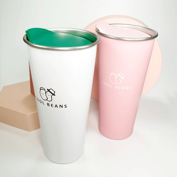 COOL BEANS 16oz Stainless Steel Tumbler 保溫咖啡杯 - Ahola