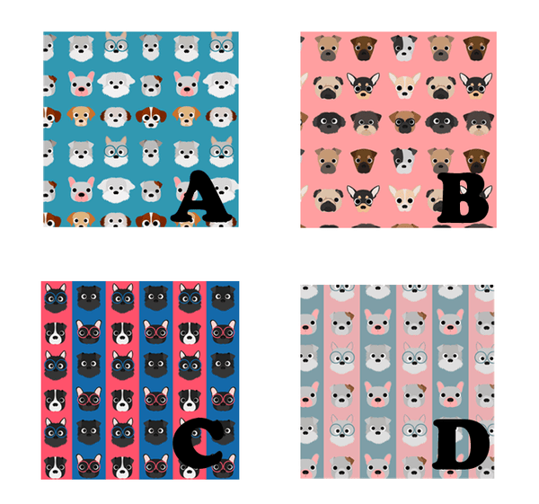 【Cutie dog】 Crew Neck Sweatshirt 植絨燙畫系列 - Ahola