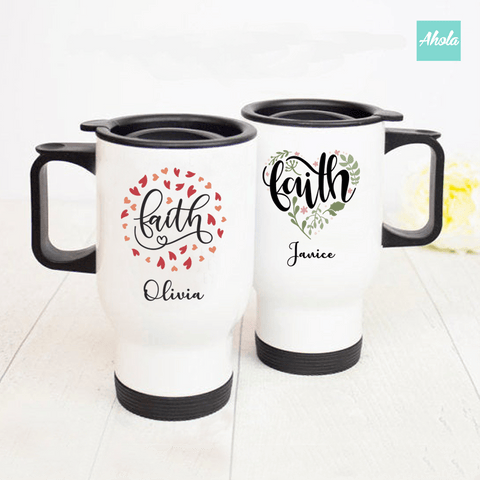 【Faith】Stainless Steel Travel Tumbler 不鏽鋼保溫杯 - Ahola