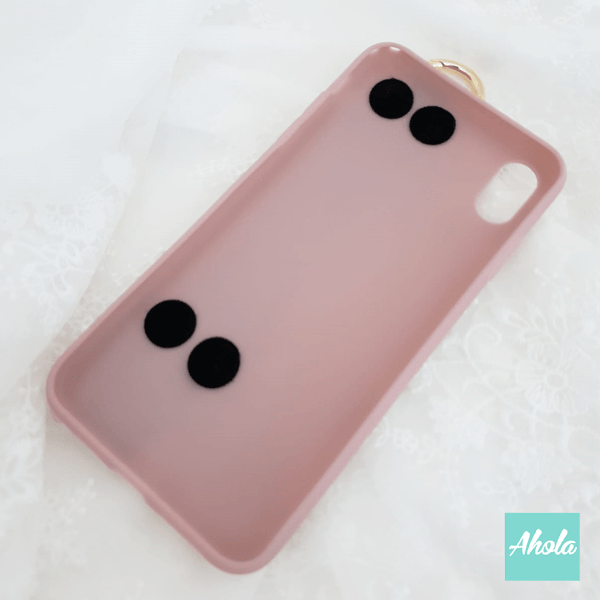 【Elegant】 Soft TPU phone case with handle in matte finish  手帶電話軟殼 📣由於農曆新年假期關係, 此產品最遲在1月28號落單/付款, 2月10號左右完成寄出, 而1月29號至2月14號落單將會在3月頭/中寄出 - Ahola
