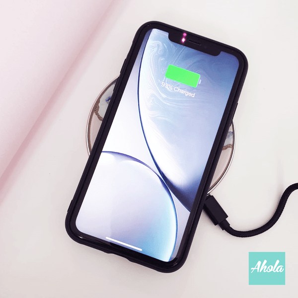 【Agate Stone】10W Ultra thin FastWireless Charger Pad 瑪瑙石名字無線差電板 📣由於農曆新年假期關係, 此產品最遲在1月19號落單, 2月8號左右完成寄出, 而1月20號至2月14號落單將會在3月頭/中寄出, 敬請注意 - Ahola