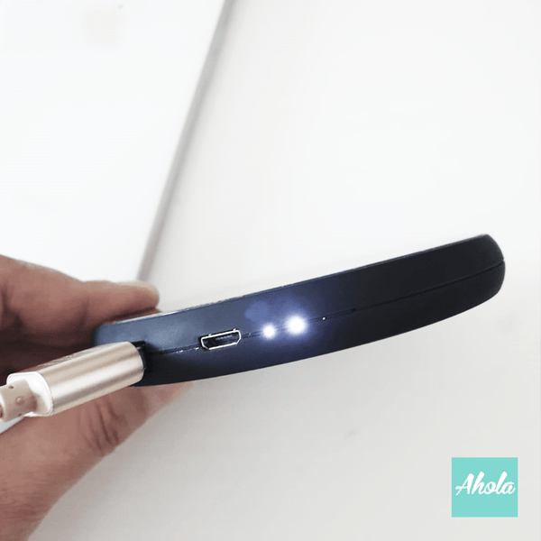 【Flow Watercolor】Tempered Glass Portable Power Bank  水彩流名字便攜式差電器 - Ahola