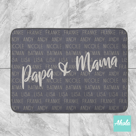 【Anywords】Bath Mat 浴室防水防滑地墊 📣由於農曆新年假期關係, 此產品最遲在1月28號落單/付款, 2月10號左右完成寄出, 而1月29號至2月14號落單將會在3月頭/中寄出 - Ahola